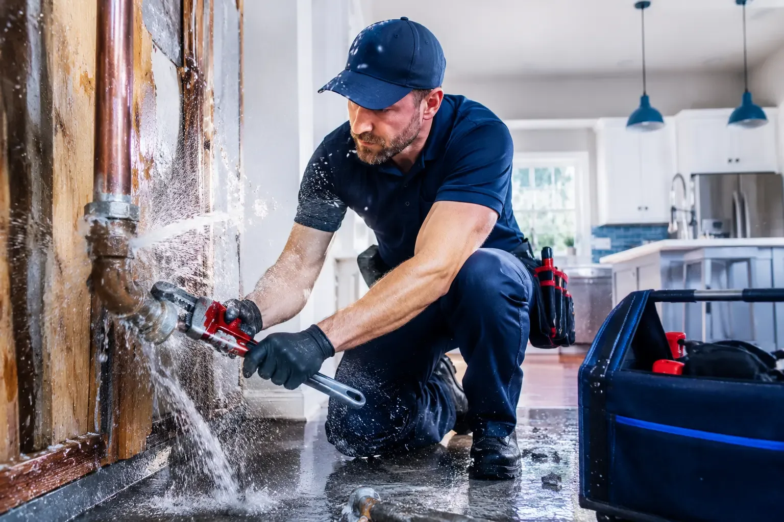 Local emergency pipe repair professionals in Somersville, CT